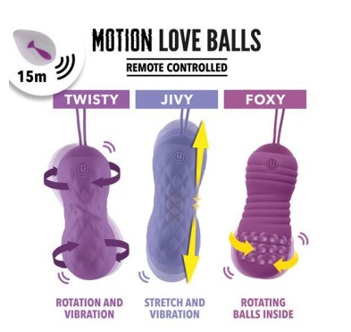 FeelzToys - Remote Controlled Motion Love Balls Jivy